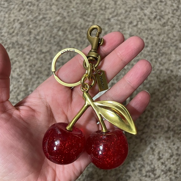 Cherry Bag Charm - Picture 2 of 2